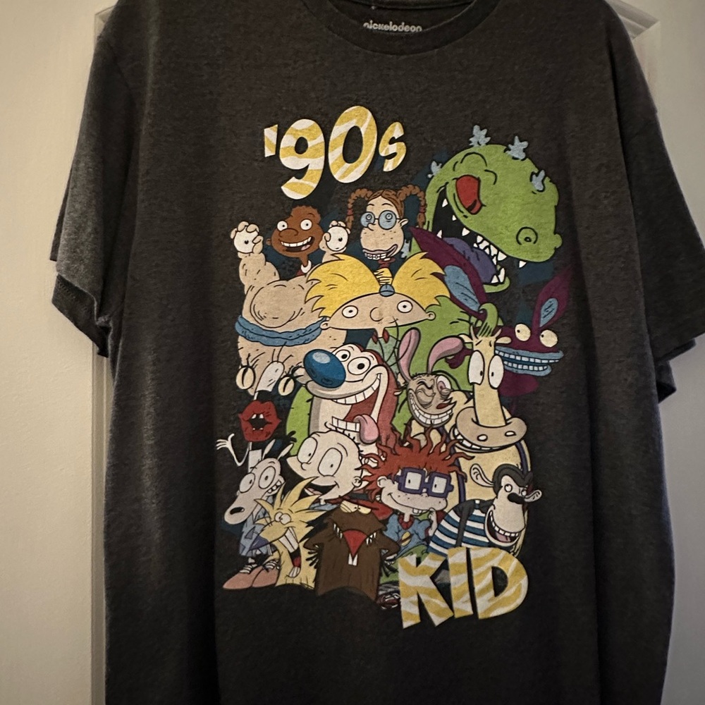 Nickelodeon '90s Kid Gray T-Shirt